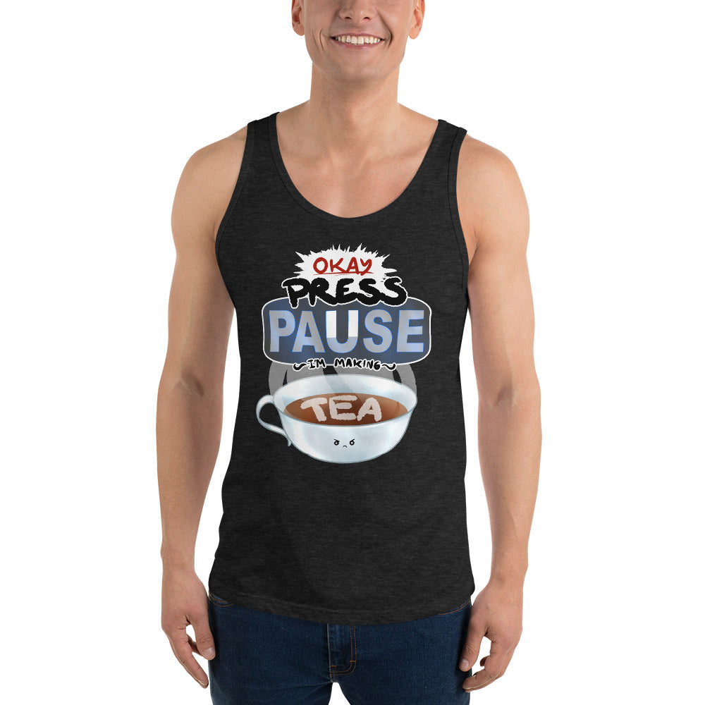 Unisex Ragequit Tea Break Tank top
