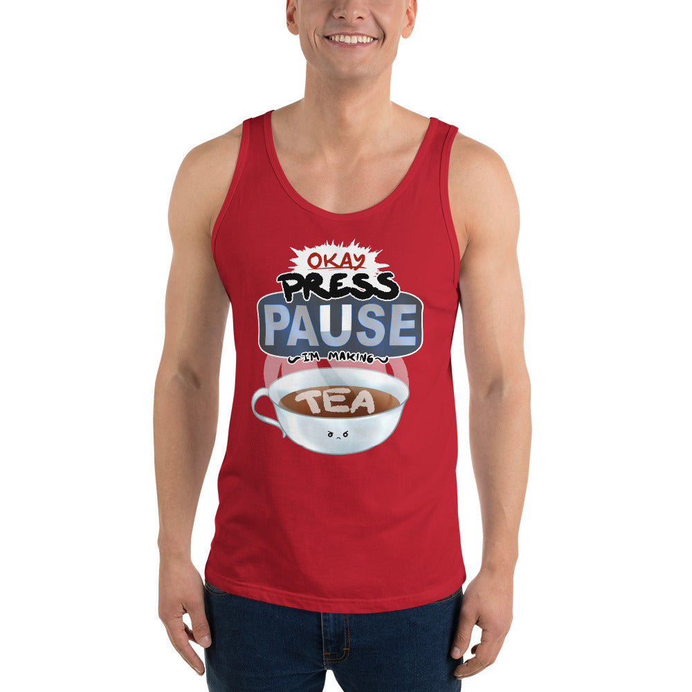 Unisex Ragequit Tea Break Tank top