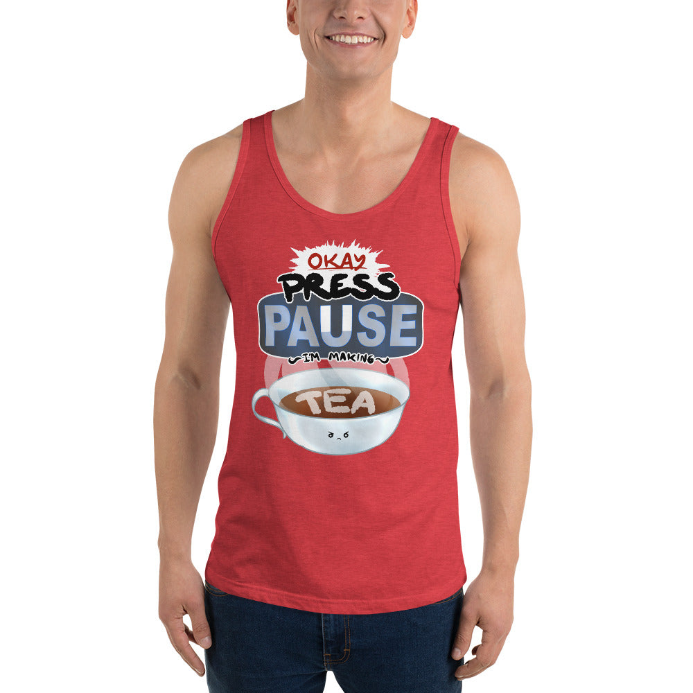Unisex Ragequit Tea Break Tank top