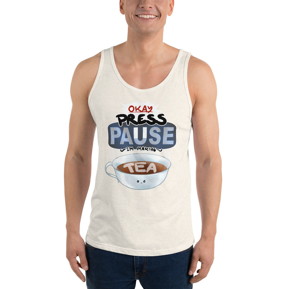 Unisex Ragequit Tea Break Tank top