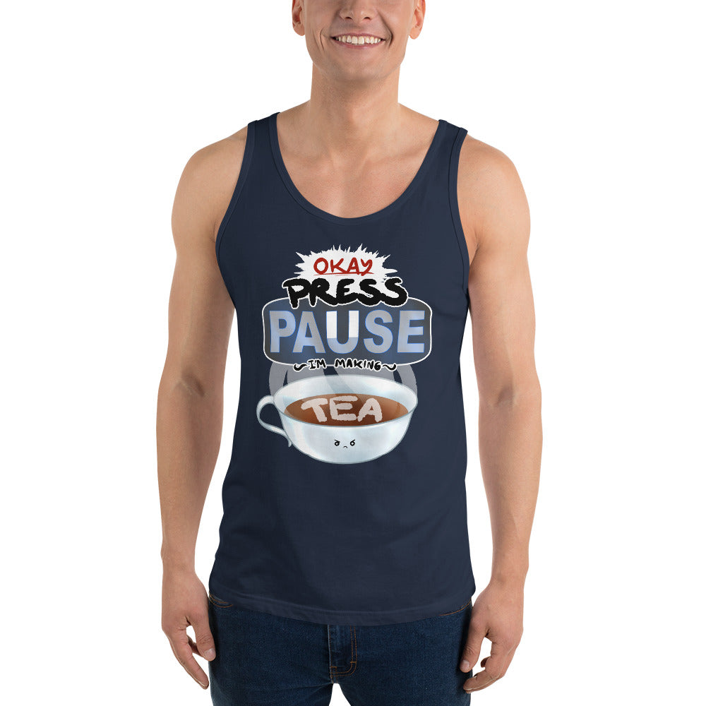 Unisex Ragequit Tea Break Tank top