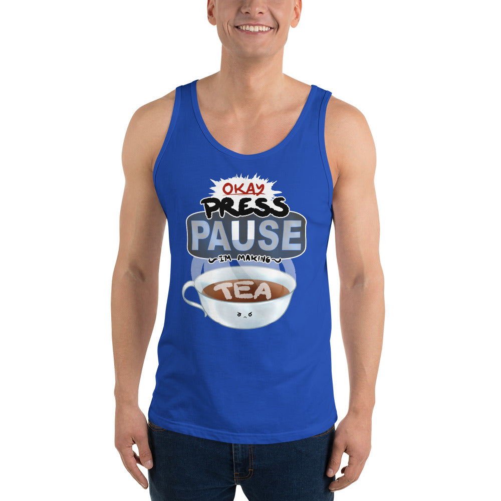Unisex Ragequit Tea Break Tank top