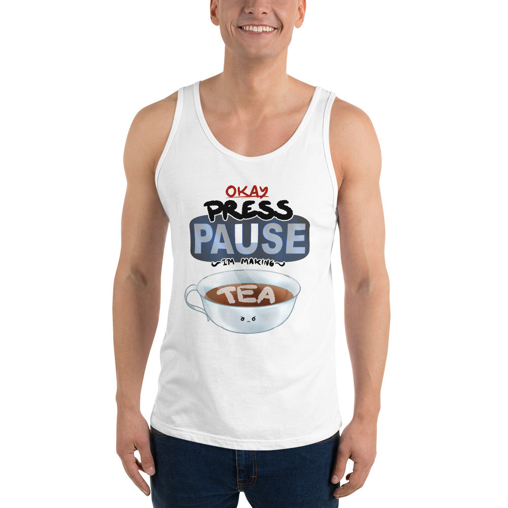 Unisex Ragequit Tea Break Tank top
