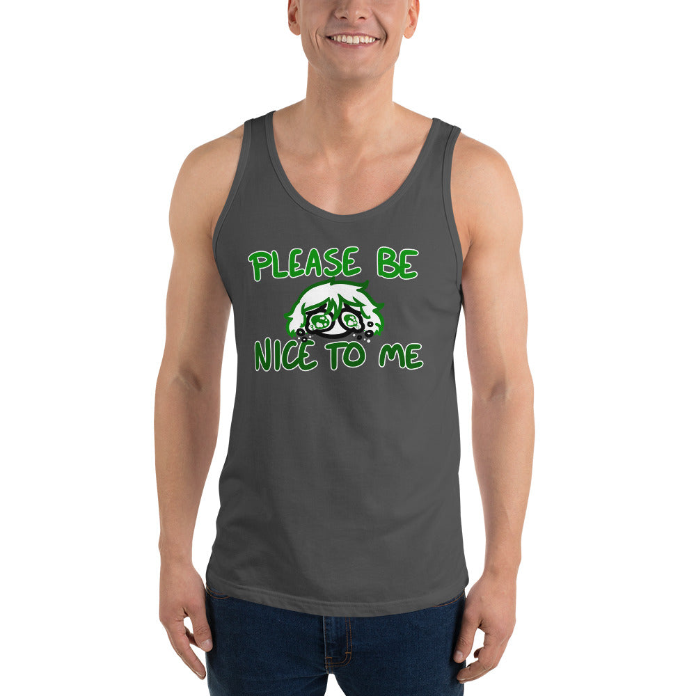 Unisex Saucer-Eyed Sadboi Tank top
