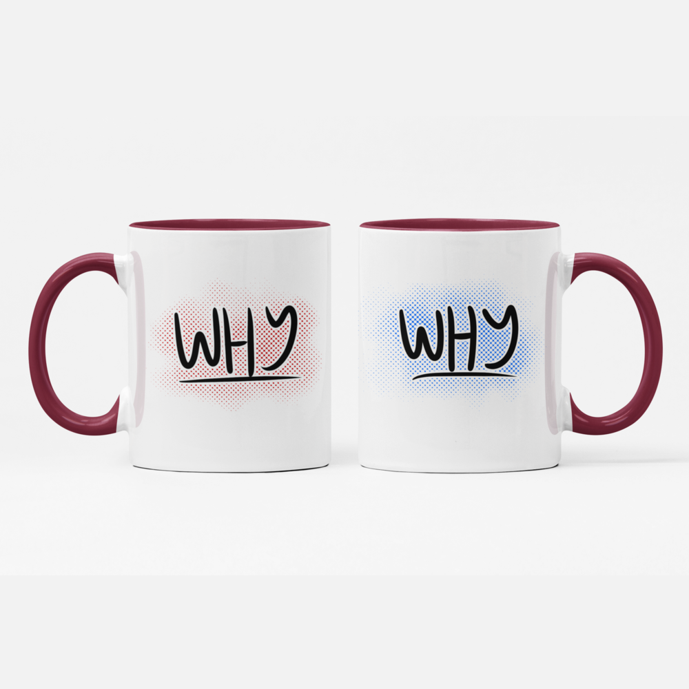 WHY? Accent Mug