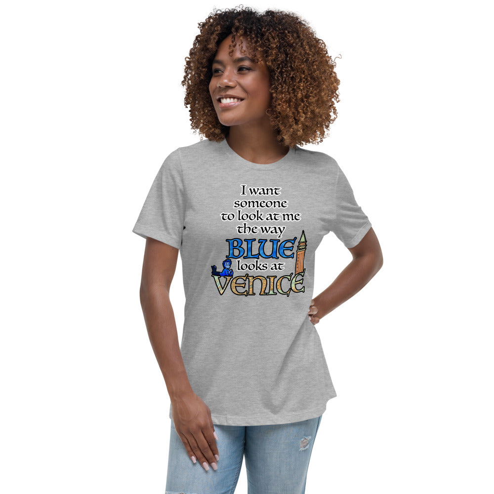 Women's Blue + Venice OTP Shirt
