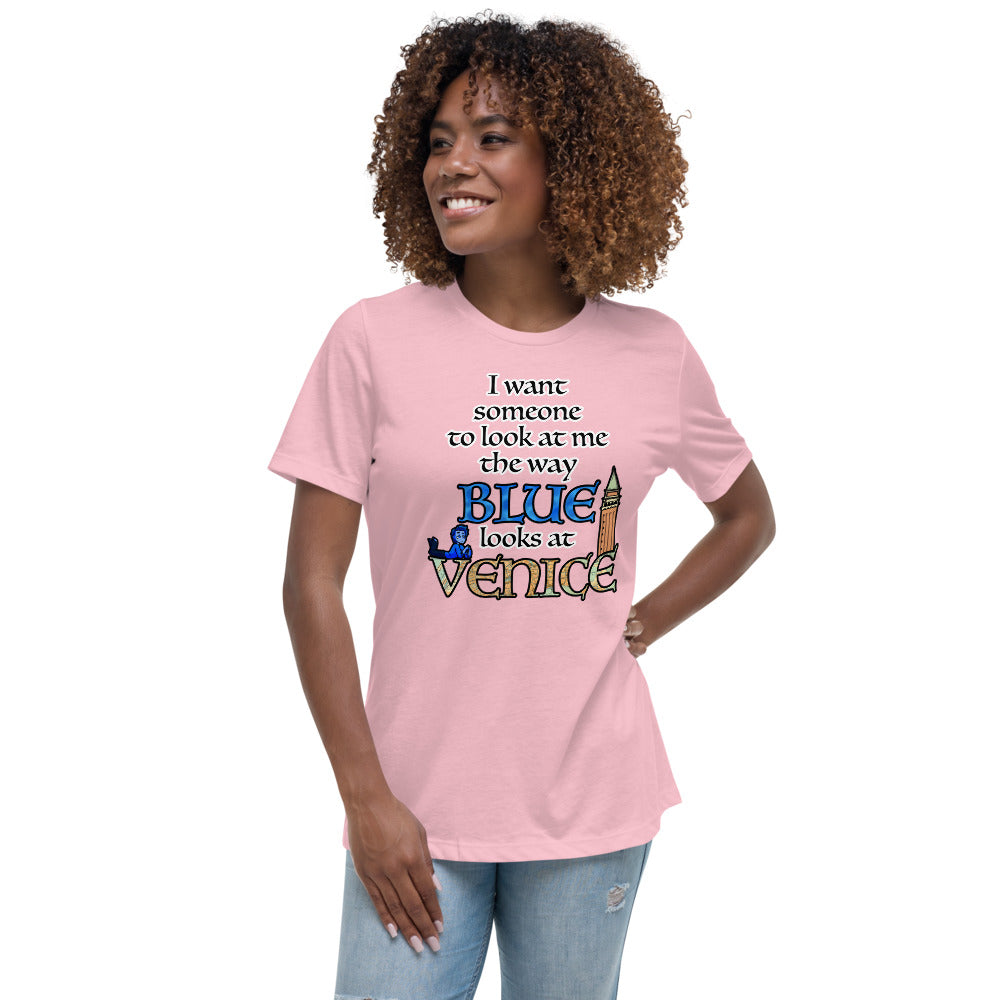 Women's Blue + Venice OTP Shirt