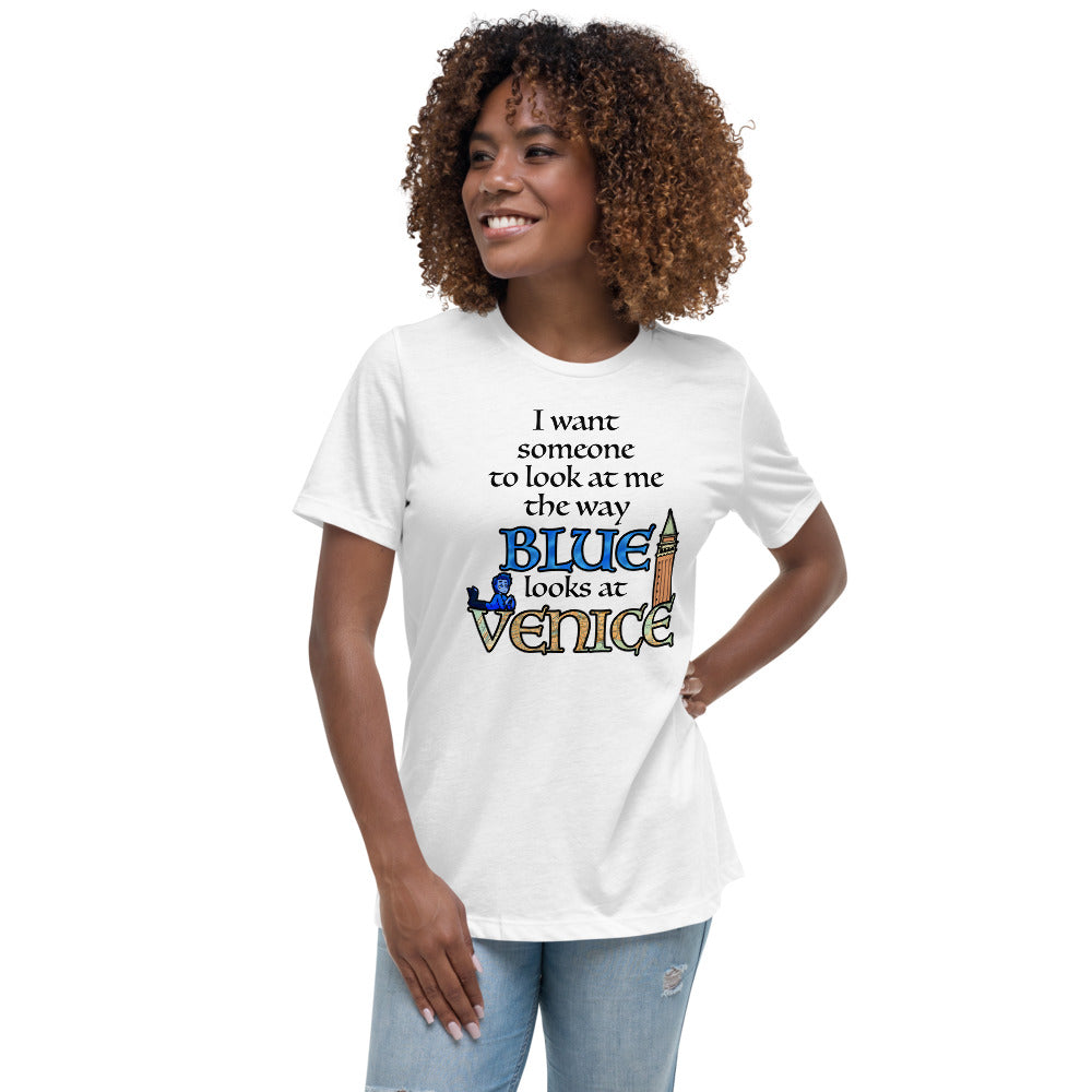 Women's Blue + Venice OTP Shirt