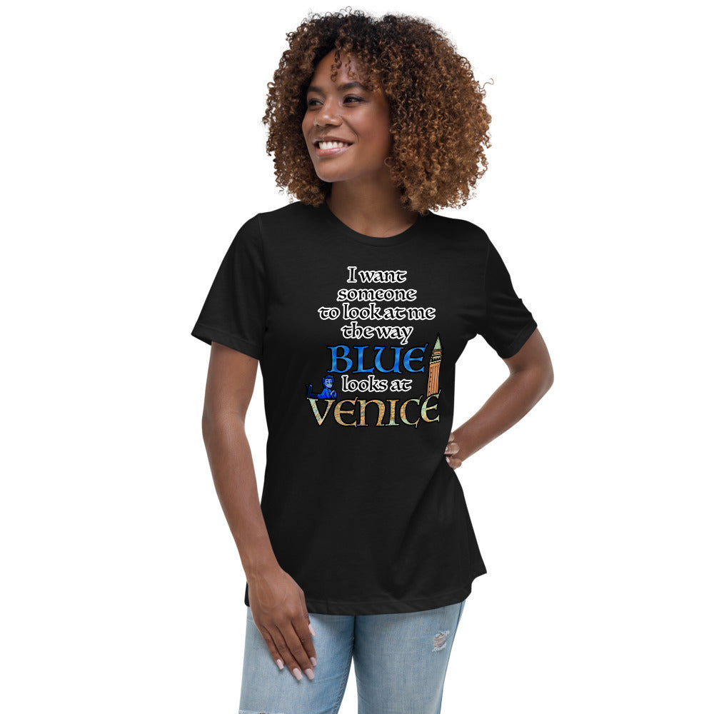 Women's Blue + Venice OTP Shirt
