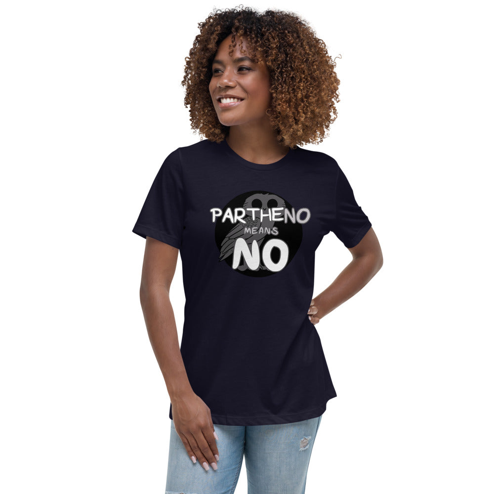 Women's Partheno Means No (Athena) Shirt