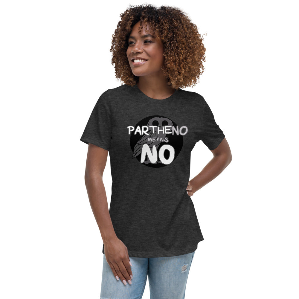Women's Partheno Means No (Athena) Shirt