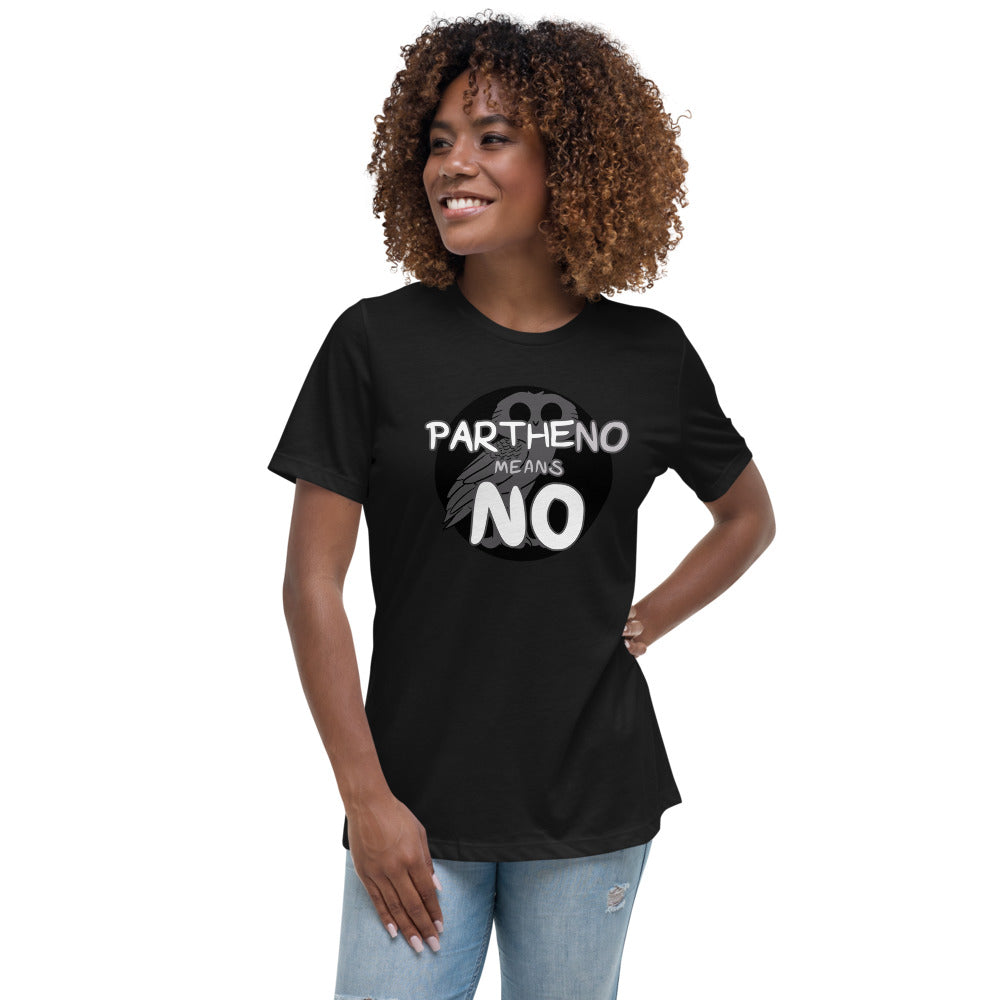 Women's Partheno Means No (Athena) Shirt