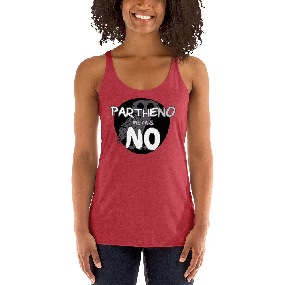 Women's Partheno Means No (Athena) Tank top