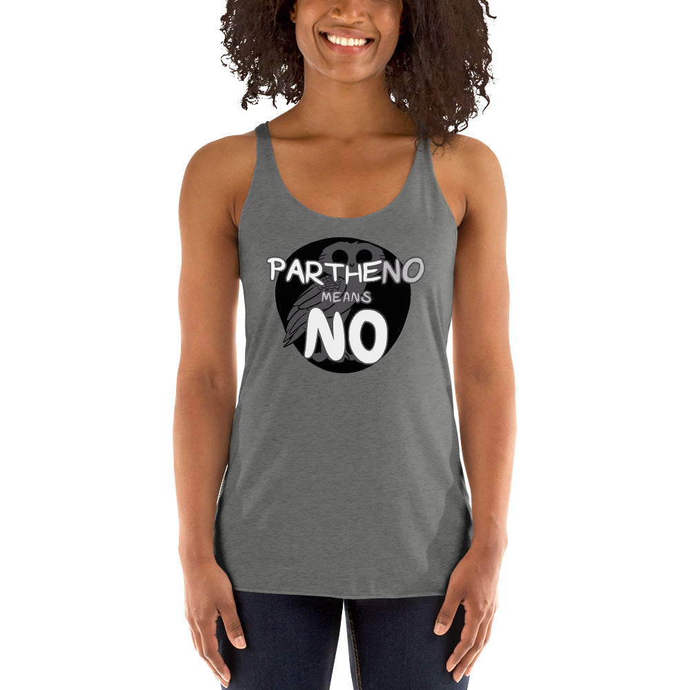 Women's Partheno Means No (Athena) Tank top