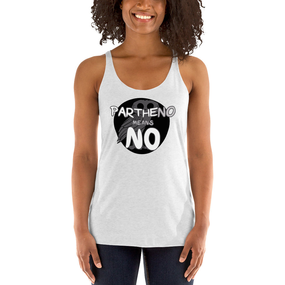 Women's Partheno Means No (Athena) Tank top