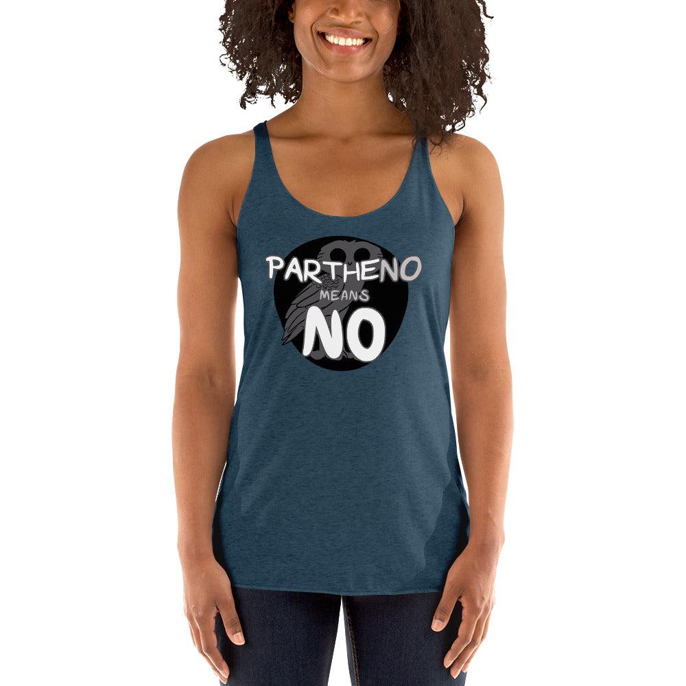 Women's Partheno Means No (Athena) Tank top