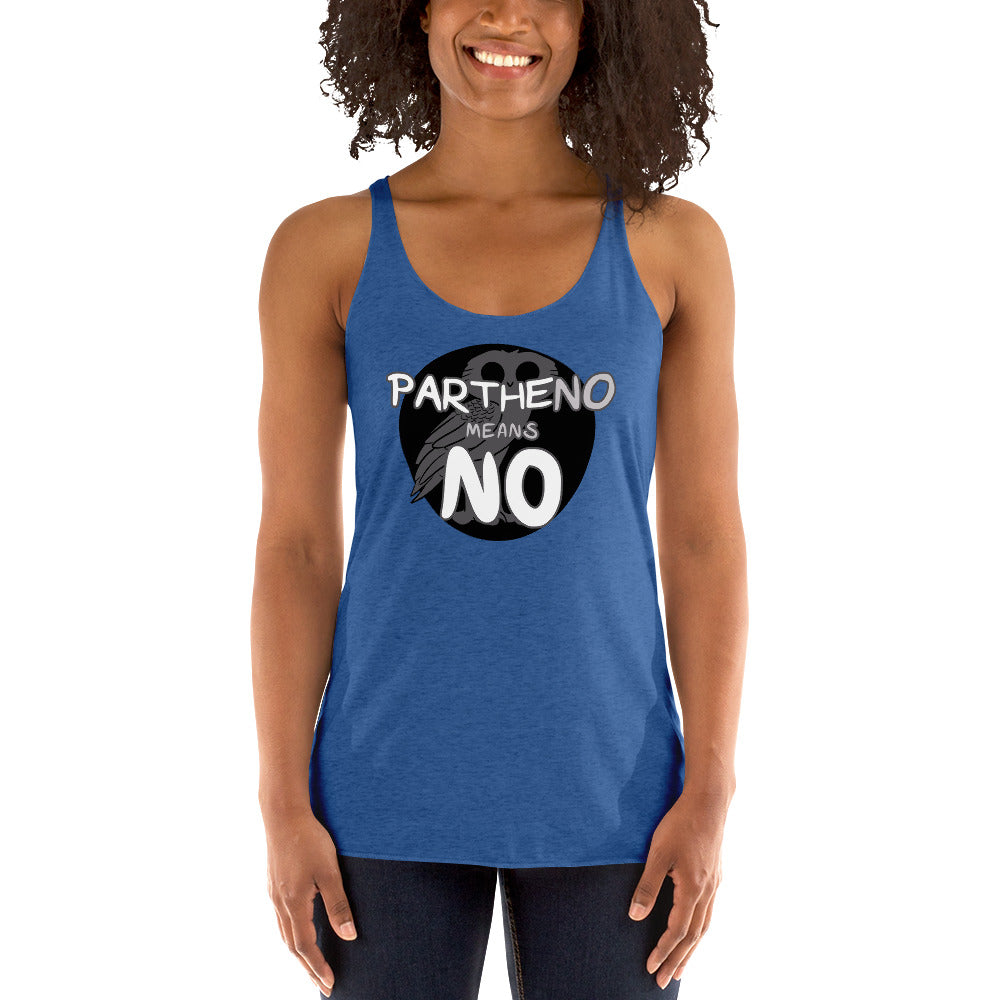 Women's Partheno Means No (Athena) Tank top