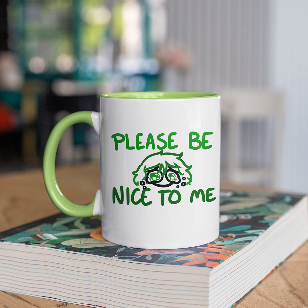 Saucer-Eyed Sadboi Mug