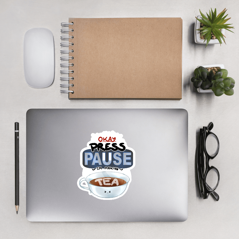 Ragequit Tea Break Sticker