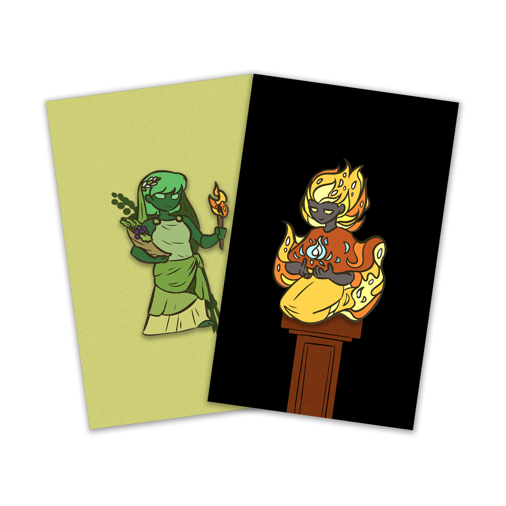 Hestia & Demeter Pin Pack