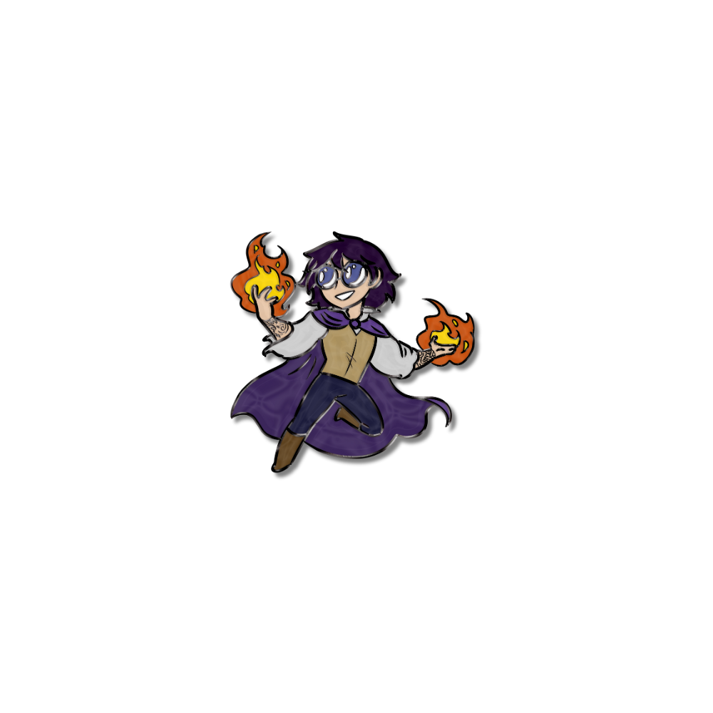 AURORA Pin Pack (Kendal, Alinua, Erin, Falst)  ~Glow In The Dark~