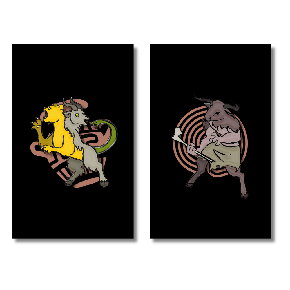 Chimera & Minotaur Pin Pack