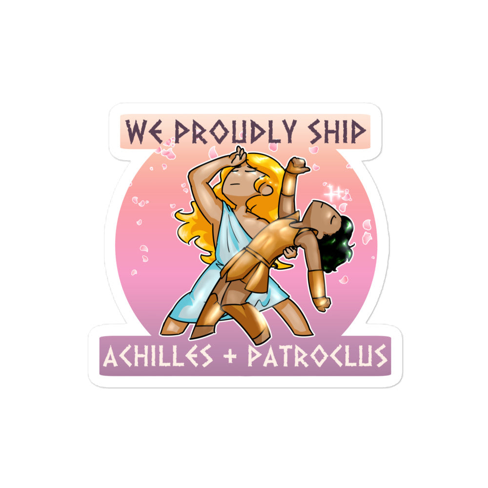 Achilles + Patroclus Sticker