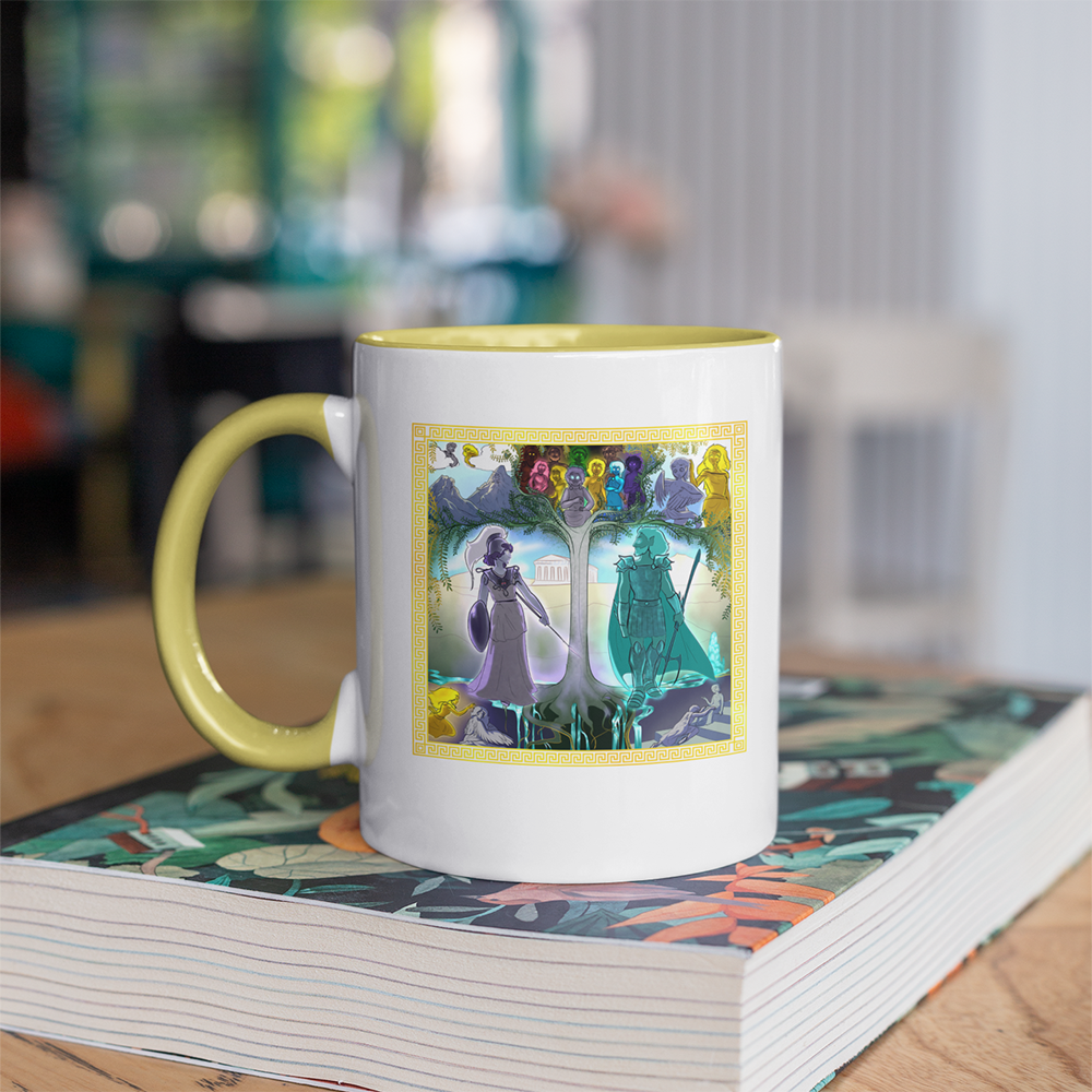 Athena's Tapestry Accent Mug