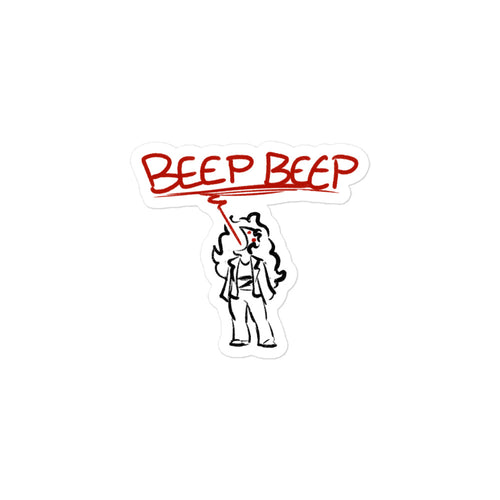 Overly Sarcastic Productions - Beep Beep Sticker