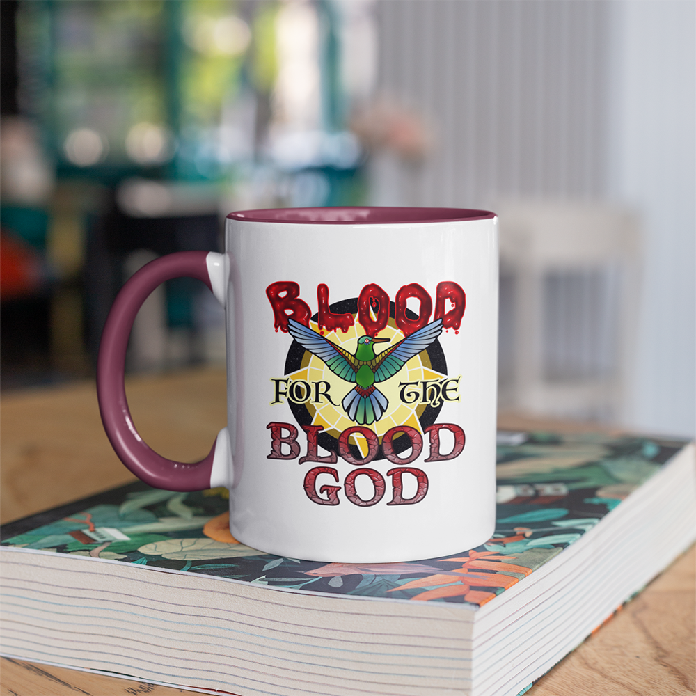 Blood for the Blood God Accent Mug