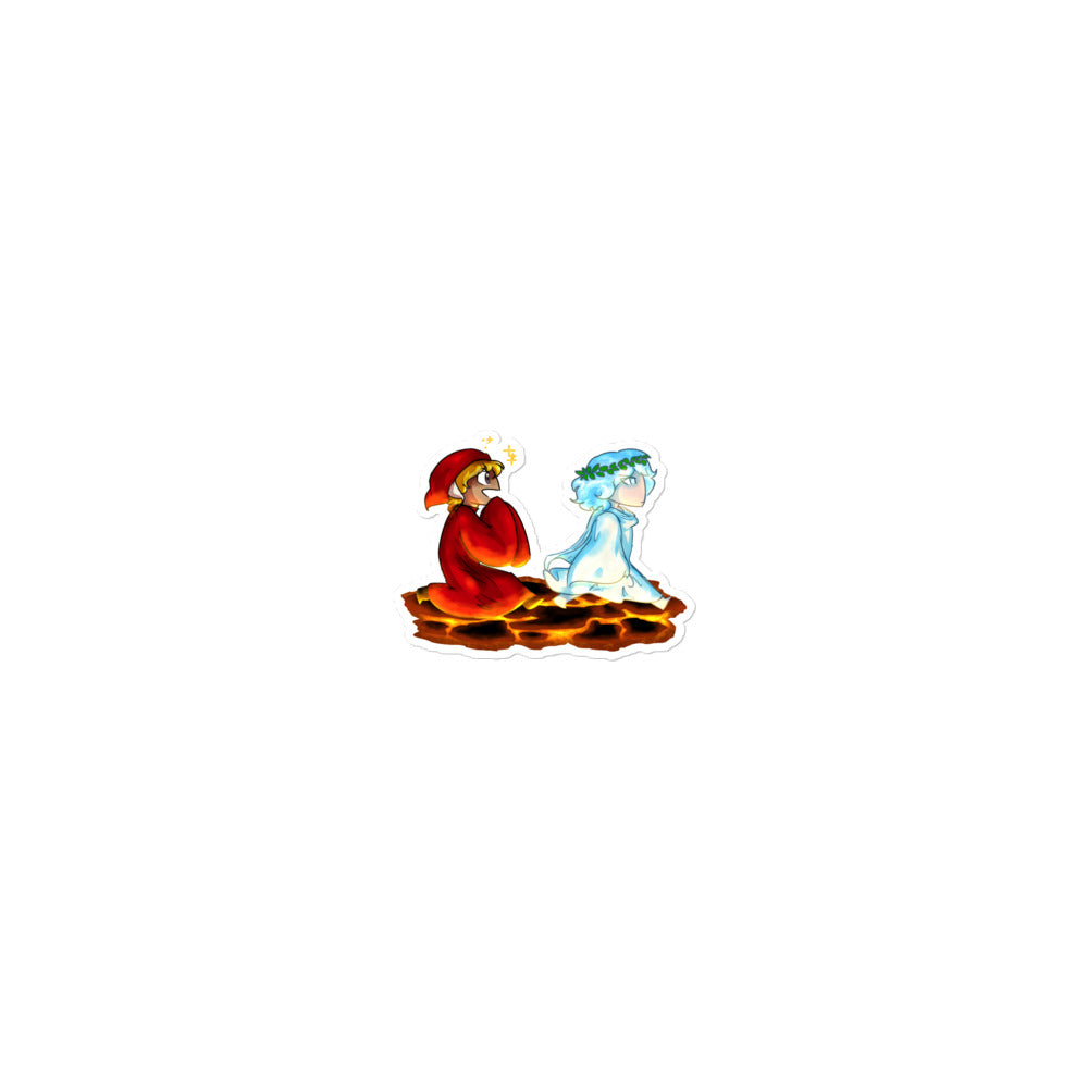 Dante and Virgil Sticker