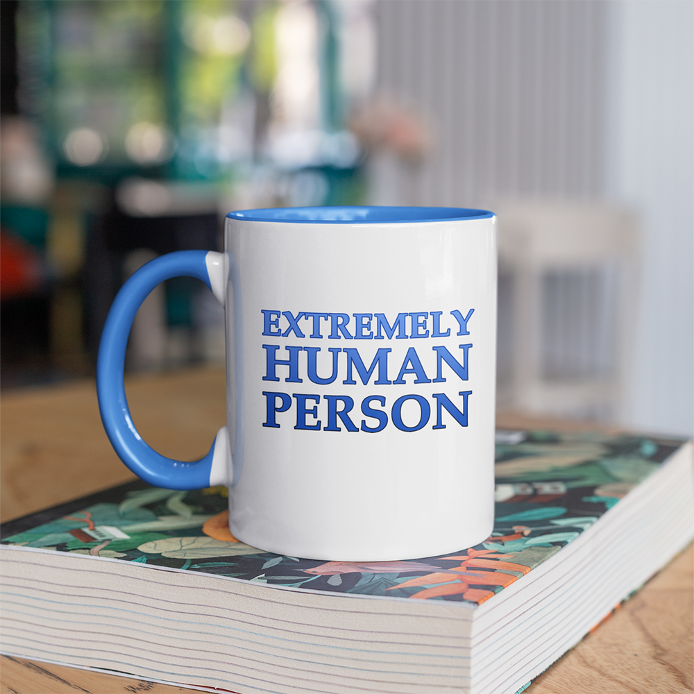 Extremely Human Person Accent Mug