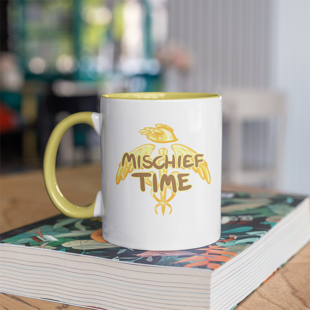 Mischief Time Accent Mug