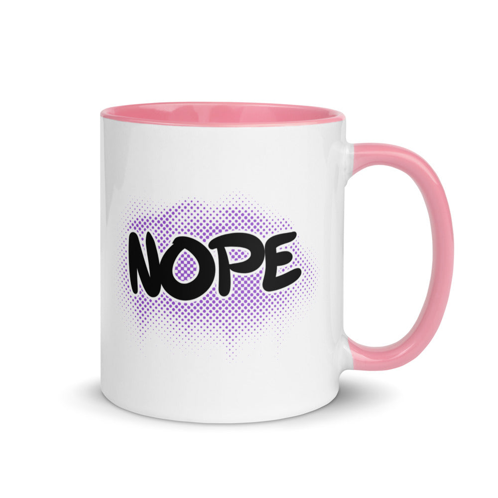 NOPE Accent Mug