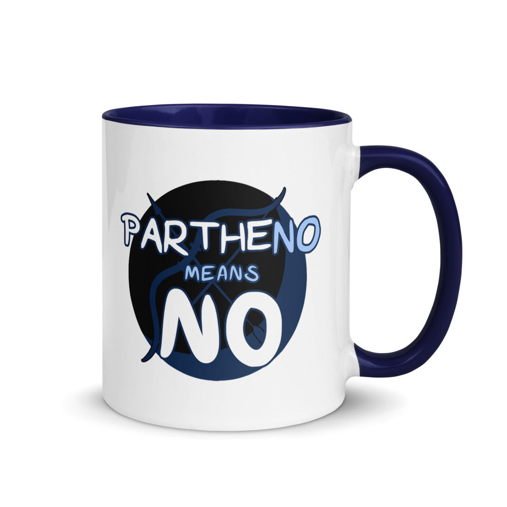Partheno Means No (Artemis) Accent Mug