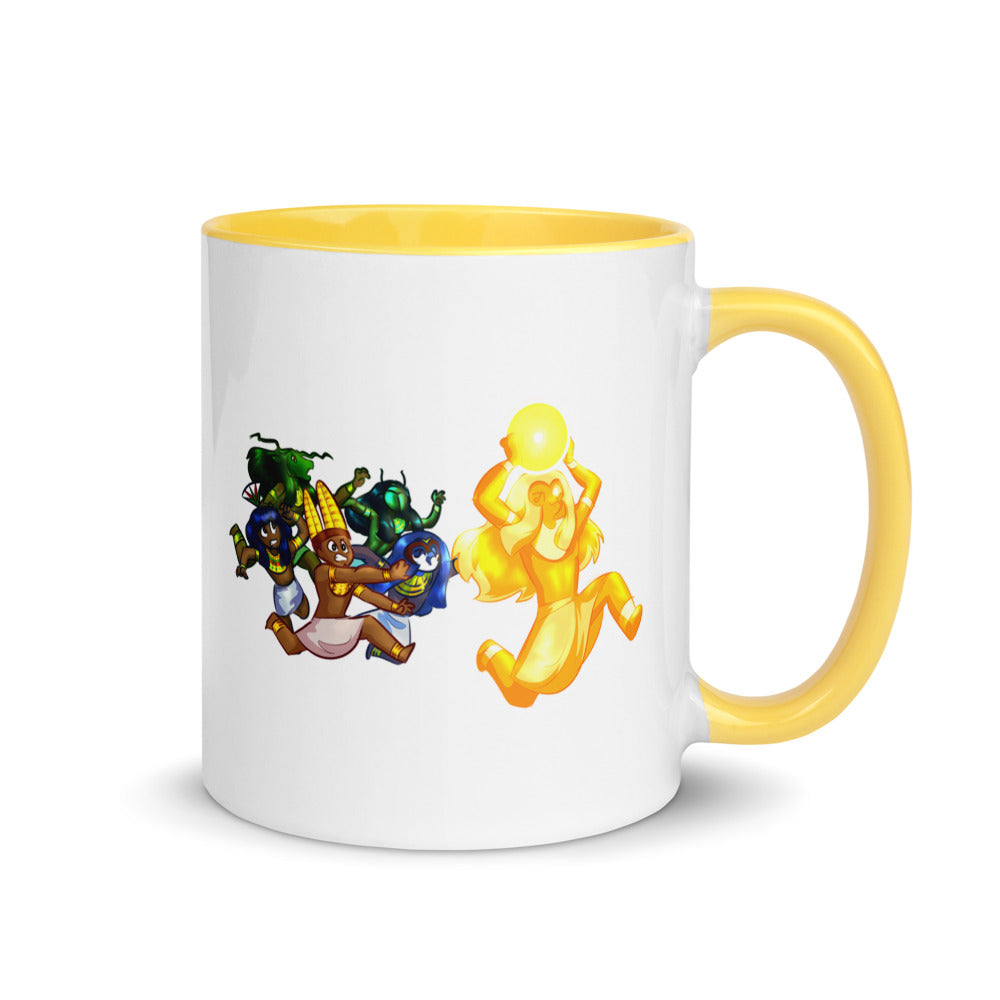 Procession of the Sun Gods Accent Mug