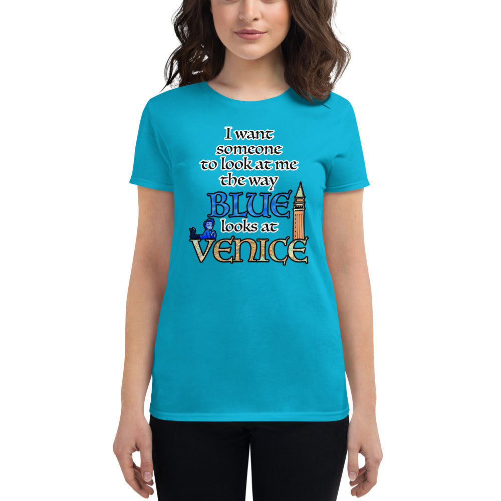 Women's Blue + Venice OTP Shirt