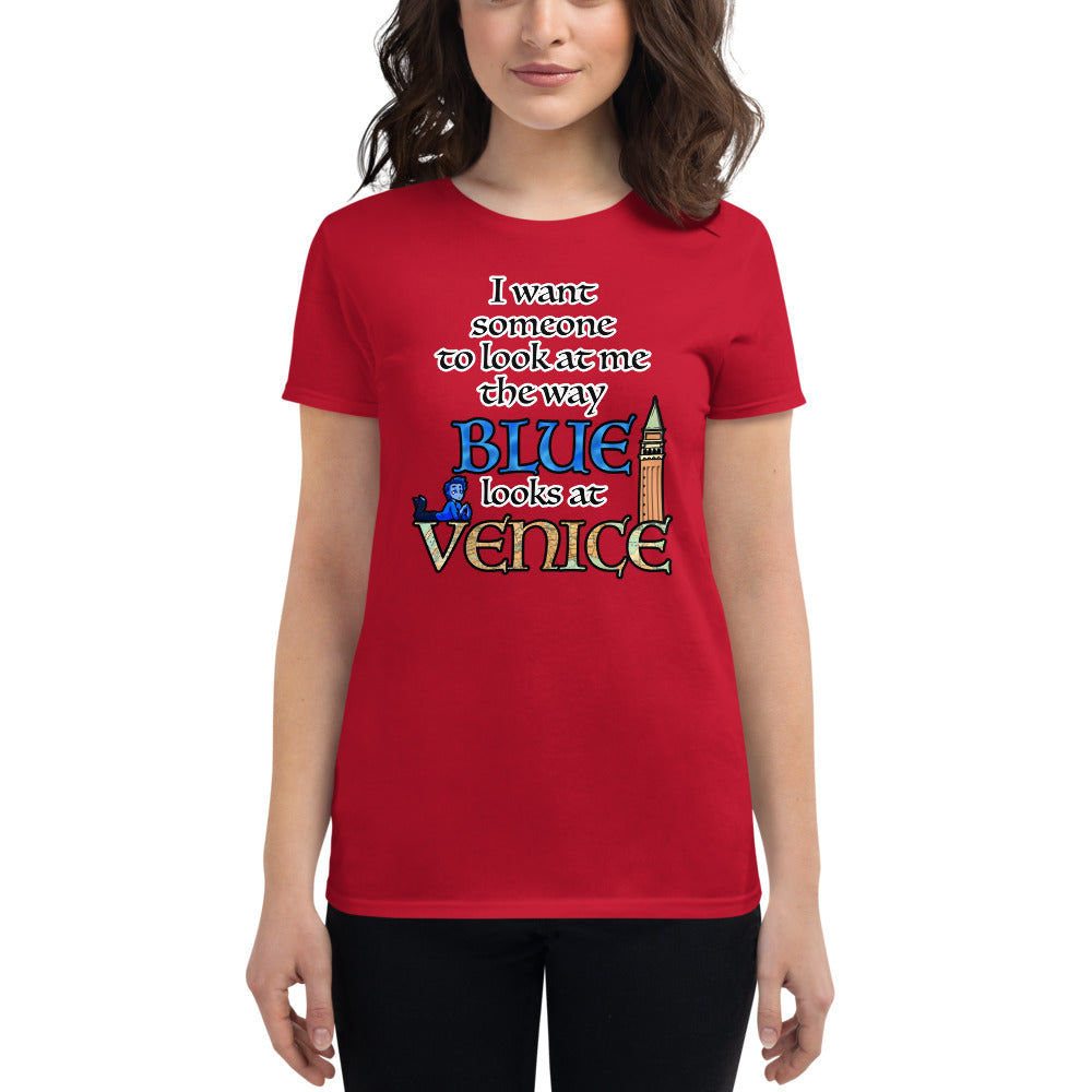 Women's Blue + Venice OTP Shirt