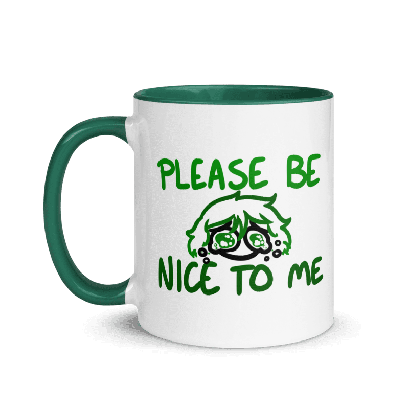 Saucer-Eyed Sadboi Mug