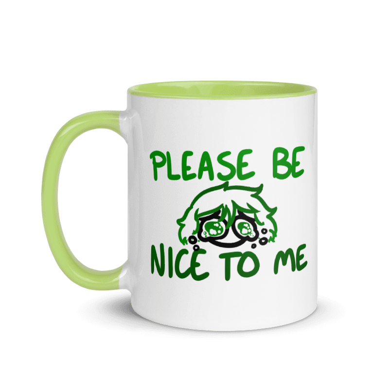 Saucer-Eyed Sadboi Mug