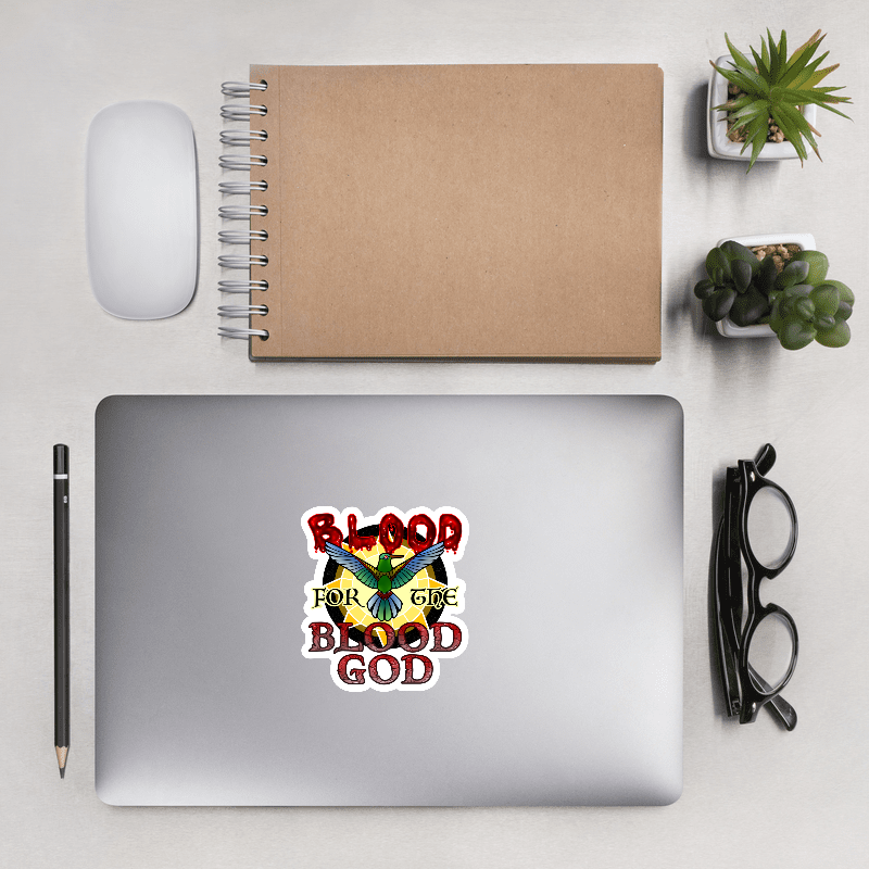 Blood for the Blood God Sticker