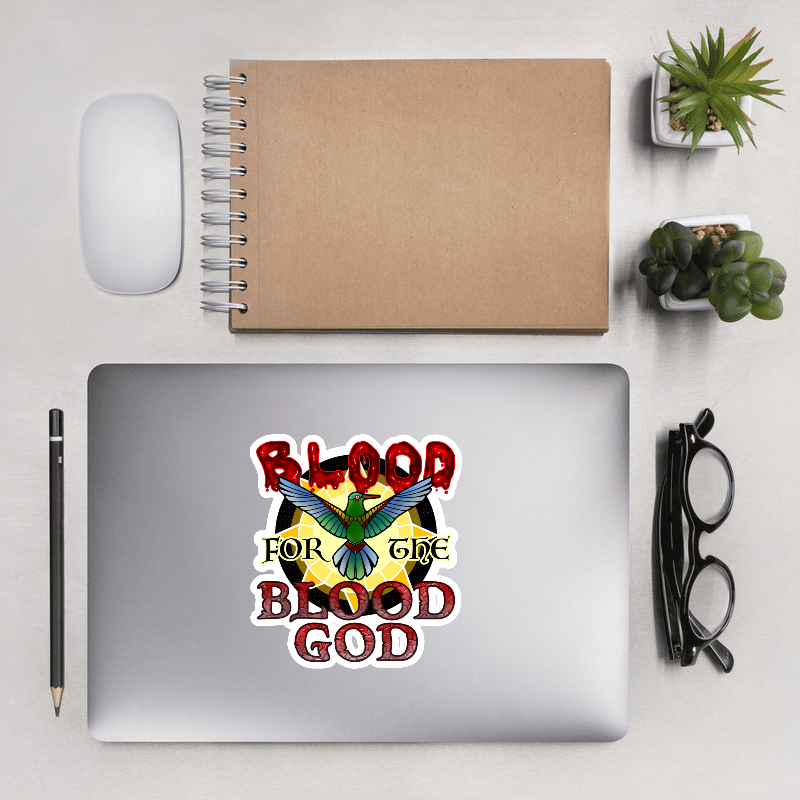 Blood for the Blood God Sticker